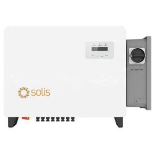 Solis S6-GC25K-US-APST, 25kW Three Phase Three MPPT Grid-Tied Commercial Inverter w/ AFCI w/APS TX
