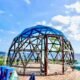 Phoenix Domes Glass Dome - Glass Panel Geodesic Dome