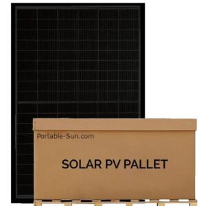 Hanersun 16.5kW Pallet (37) | 445W Bifacial Solar Panels | Up to 500W Bifacial Gain | HN18N-54HT-445