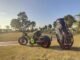 LinksEride M6G 2000W 60V Single Rider Electric Golf Cart Scooter Moped