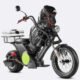 LinksEride M6G 2000W 60V Single Rider Electric Golf Cart Scooter Moped