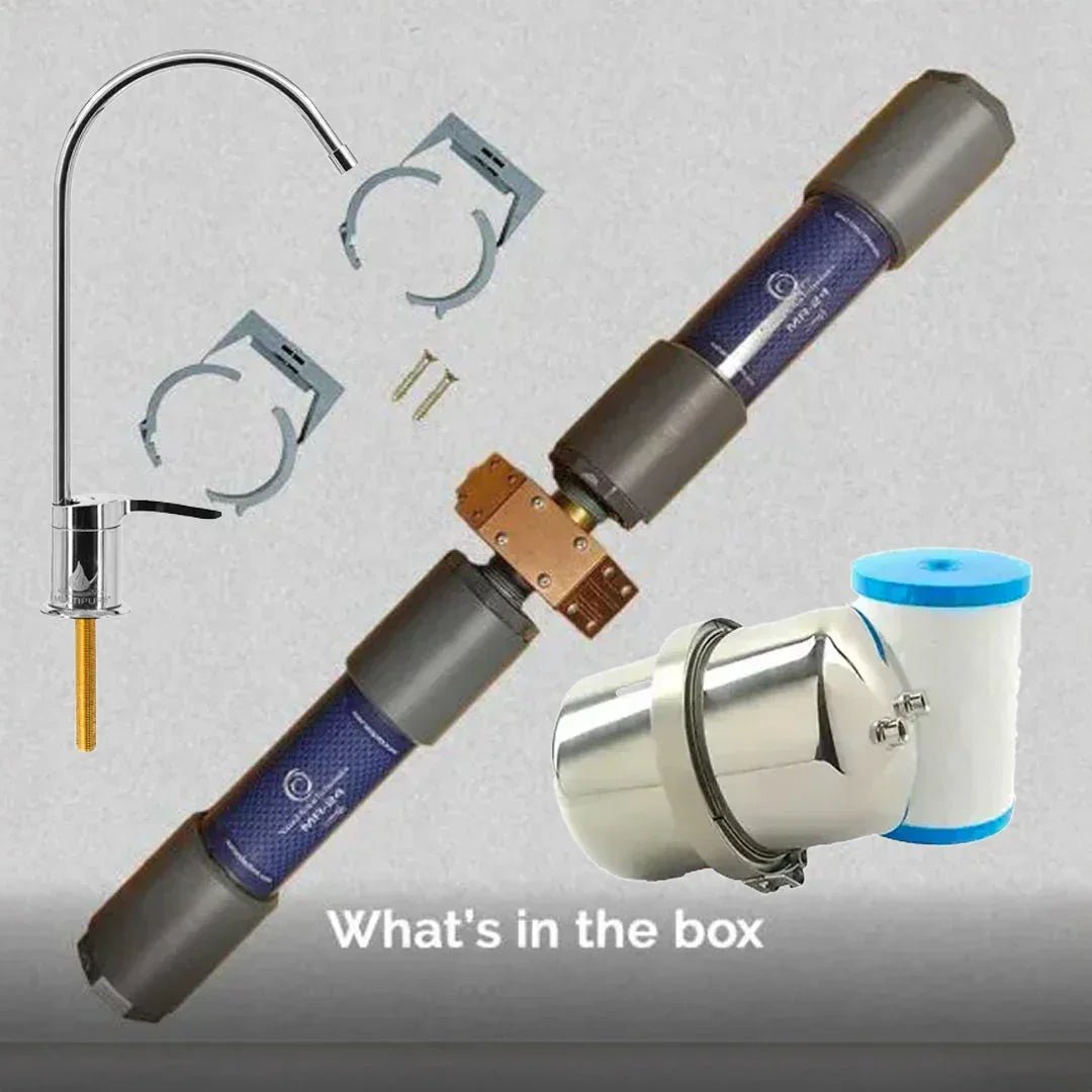 MagnaRay Advanced Structured Water System with Under Sink Filtration