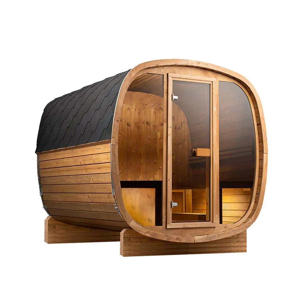 main_image_1_5a8a5f9c-e117-4a41-bdfd-38c0a0a85d77-1.jpg Orivon Wellness Auris Two Luxury Outdoor Cedar Sauna - Image 1