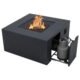 Elementi Rocky Fire Table With Propane Tank Drawer OFG310