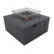 Elementi Rocky Fire Table With Propane Tank Drawer OFG310