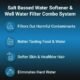 RKIN - Salt Based Water Softener and Well Water Filter Combo