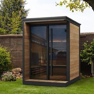 SaunaLife Model GL4 Outdoor Sauna Kit | 4 Persons