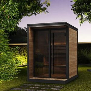 SaunaLife Model GL4 Outdoor Sauna Kit | 4 Persons