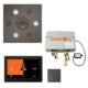 ThermaSol Total Wellness Package with 10" ThermaTouch Control, Serenity Square Rainhead, SteamVection Square
