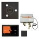 ThermaSol Total Wellness Package with 10" ThermaTouch Control, Serenity Square Rainhead, SteamVection Square