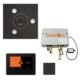 ThermaSol Total Wellness Package with 7" ThermaTouch Control, Serenity Square Rainhead, SteamVection Square