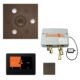 ThermaSol Total Wellness Package with 7" ThermaTouch Control, Serenity Square Rainhead, SteamVection Square