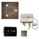 ThermaSol Total Wellness Package with SignaTouch Control, Serenity Square Rainhead, SteamVection Square