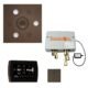 ThermaSol Total Wellness Package with SignaTouch Control, Serenity Square Rainhead, SteamVection Square