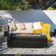 Elementi Plus - Varna Marble Porcelain Fire Table 60"