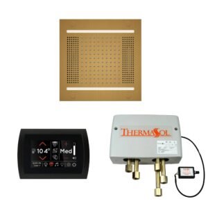 ThermaSol Wellness Shower Package with SignaTouch Round, HydroVive 14 Rainhead