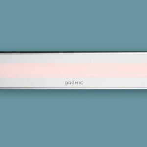 Bromic Heaters Platinum Marine Smart-Heat 2300 Watt Radiant Infrared Outdoor Electric Heater | White | 208V