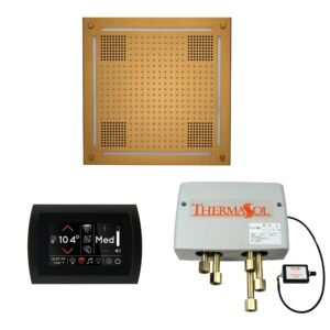 ThermaSol Wellness Shower Package with SignaTouch Round, HydroVive 18 Rainhead
